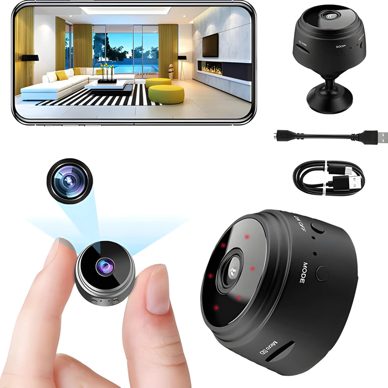 [PAGA 1 y LLEVA 2] VIGÍA NOVA - MINI CÁMARA ESPÍA WIFI DE SEGURIDAD